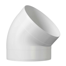 Колено ККП D125 45°																						