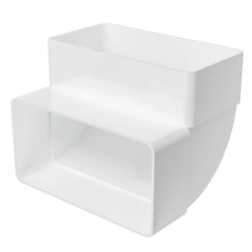 Колено вертикальное 110х55 мм																					