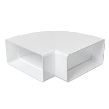 Колено горизонтальное 90° (60х204 мм)																					