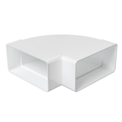 Колено прямоугольное горизонтальное