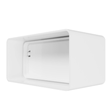 Соединитель плоских каналов 60х120мм с обратным клапаном 																					